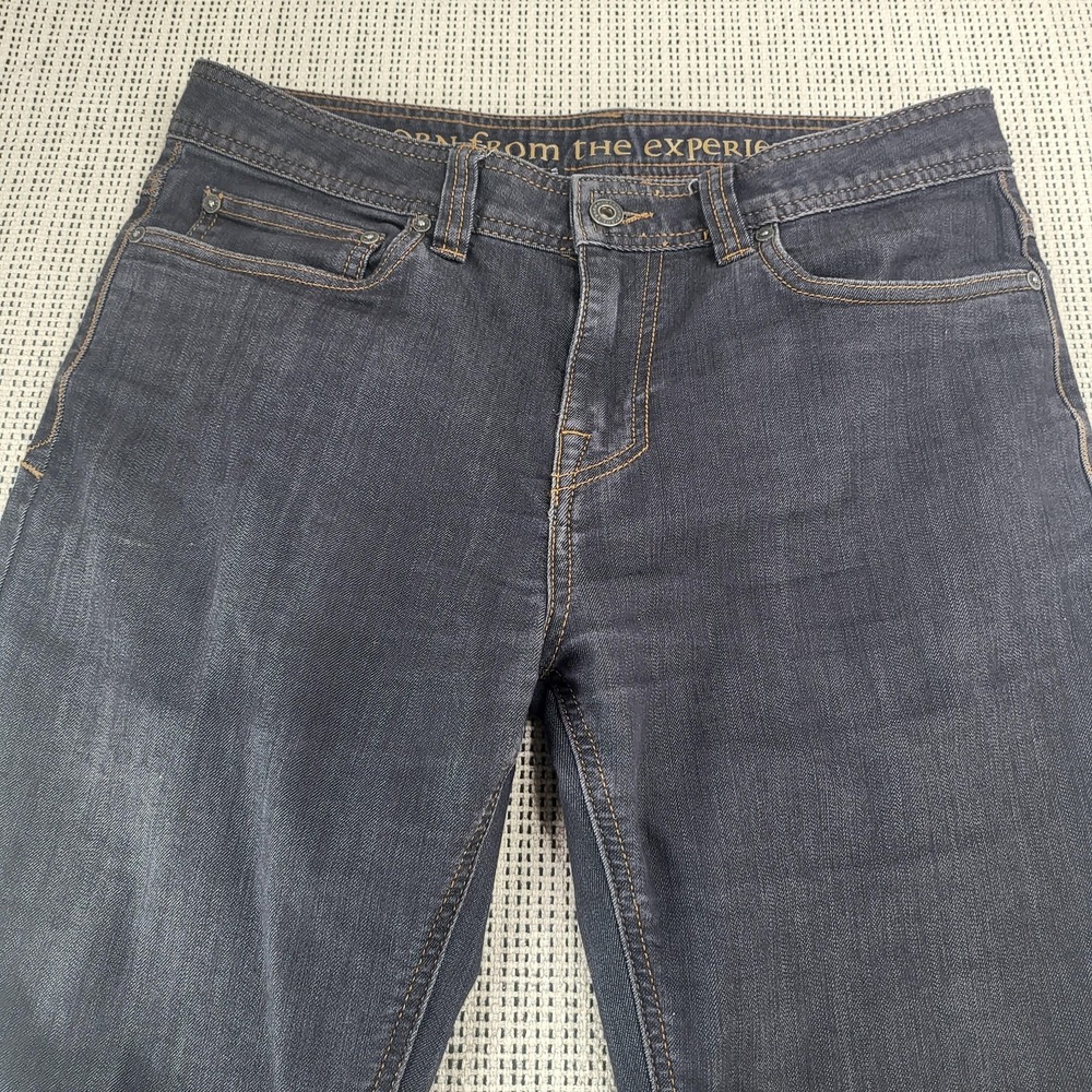 PrAna Jeans Mens 31x30‎ Blue Medium Wash Slim Straight Denim Pants Casual